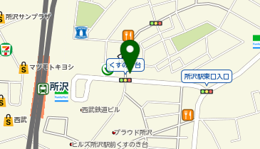 トライ式英会話 所沢駅前校の地図画像