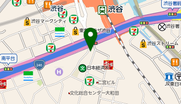 トライ式英会話 渋谷本校の地図画像