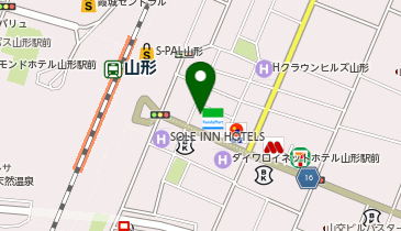 トライ式英会話 山形駅前校の地図画像