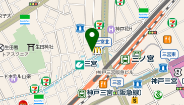 トライ式英会話 三宮駅前校の地図画像