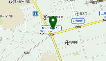 トライ式英会話 桜橋校の地図画像