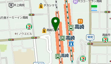 トライ式英会話 高崎駅ビル校の地図画像