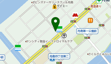 トライ式英会話 月島校の地図画像