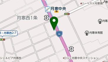 トライ式英会話 月寒中央校の地図画像
