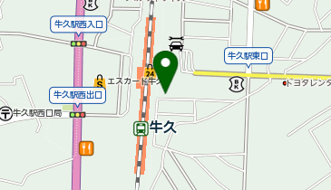 トライ式英会話 牛久駅前校の地図画像