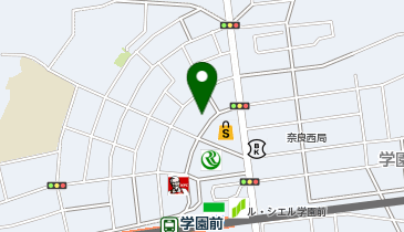 トライ式英会話 学園前駅前校の地図画像