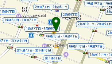 トライ式英会話 旭川駅前校の地図画像