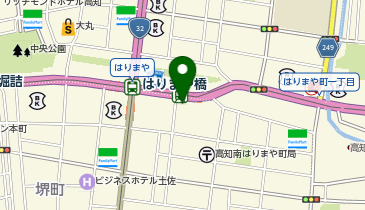 トライ式英会話 はりまや校の地図画像