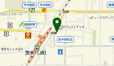 トライ式英会話 JR茨木駅前校の地図画像