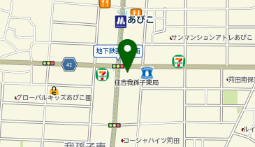トライ式英会話 あびこ駅前校の地図画像