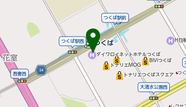 トライ式英会話 つくば駅前校の地図画像