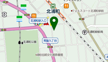 BE studio 北浦和教室の地図画像