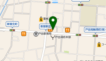 BE studio 戸田教室の地図画像