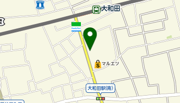 BE studio 大和田教室の地図画像