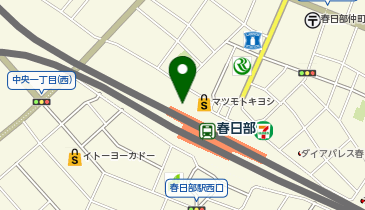 BE studio 春日部教室の地図画像