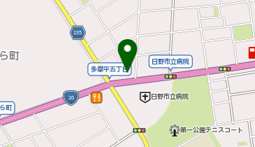 まんてんスクール 日野豊田校の地図画像