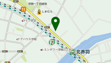 まんてんスクール 北赤羽校の地図画像