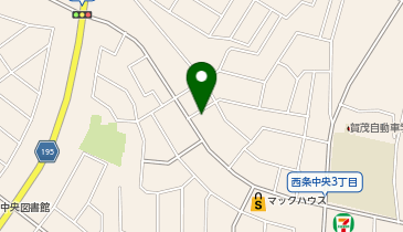 まんてんスクール 西条校の地図画像