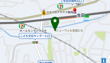 プログラミング教育HALLO(ハロー) 生田校の地図画像