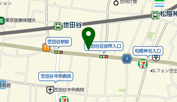 プログラミング教育HALLO(ハロー) 世田谷校の地図画像