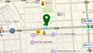 プログラミング教育HALLO(ハロー) 菊川森下校の地図画像