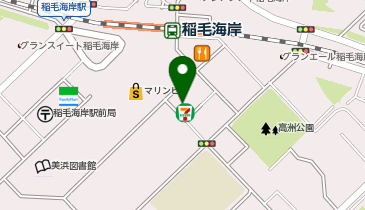 プログラミング教育HALLO(ハロー) 稲毛海岸校の地図画像