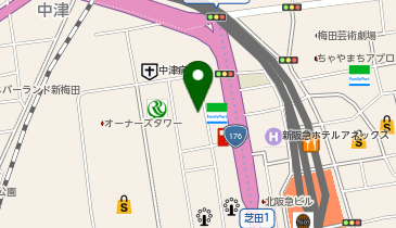 中高一貫校専門 個別指導塾WAYS 【大学受験対策】 梅田教室の地図画像