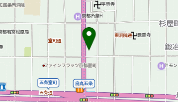 中高一貫校専門 個別指導塾WAYS 【大学受験対策】 四条烏丸教室の地図画像