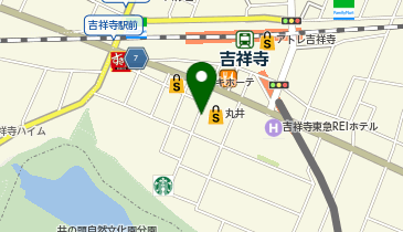 中高一貫校専門 個別指導塾WAYS 【大学受験対策】 吉祥寺教室の地図画像