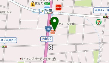 大学受験予備校のトライ 平岸校の地図画像