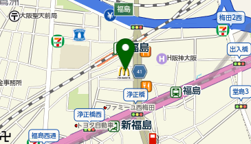 大学受験予備校のトライ 福島駅前校の地図画像