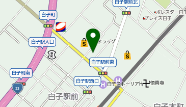大学受験予備校のトライ 白子駅前校の地図画像