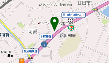 大学受験予備校のトライ 廿日市校の地図画像