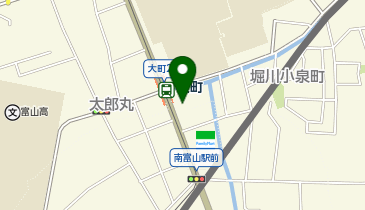 大学受験予備校のトライ 南富山校の地図画像