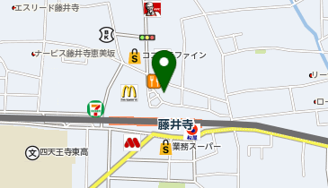 大学受験予備校のトライ 藤井寺駅前校の地図画像