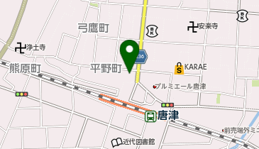 大学受験予備校のトライ 唐津駅前校の地図画像