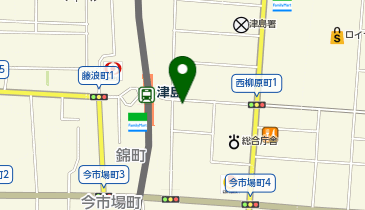 大学受験予備校のトライ 津島駅前校の地図画像