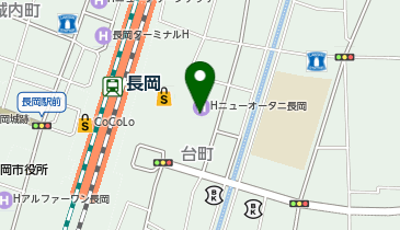 大学受験予備校のトライ 長岡駅前校の地図画像