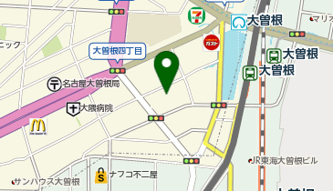 大学受験予備校のトライ 大曽根駅前校の地図画像