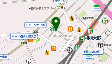 大学受験予備校のトライ 相模大野駅前校の地図画像