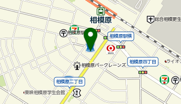 大学受験予備校のトライ 相模原駅前校の地図画像