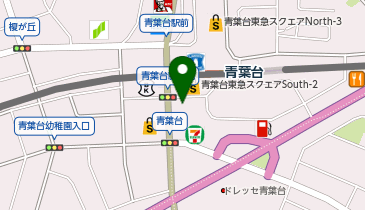 大学受験予備校のトライ 青葉台駅前校の地図画像