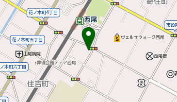 大学受験予備校のトライ 西尾駅前校の地図画像