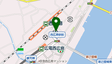 大学受験予備校のトライ 西広島駅前校の地図画像