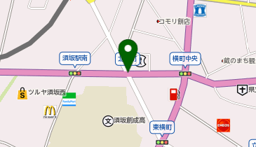 大学受験予備校のトライ 須坂駅前校の地図画像