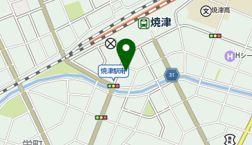 大学受験予備校のトライ 焼津駅前校の地図画像