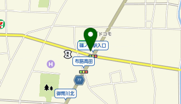 大学受験予備校のトライ 篠ノ井校の地図画像