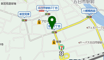 大学受験予備校のトライ 五日市駅前校の地図画像