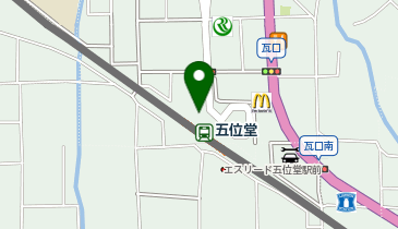 大学受験予備校のトライ 五位堂駅前校の地図画像