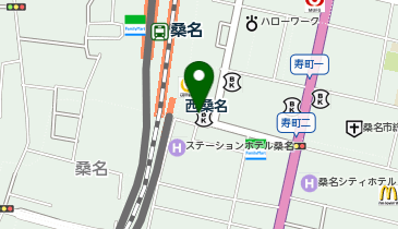 大学受験予備校のトライ 桑名駅前校の地図画像